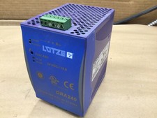 LUTZE DRA240-24B POWER SUPPLY 24VDC 10A 115/230VAC  4011D56PR5IAC