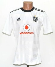 ORLANDO PIRATES SOUTH AFRICA 2012 2013 HOME FOOTBALL SHIRT SIZE S ADULT
