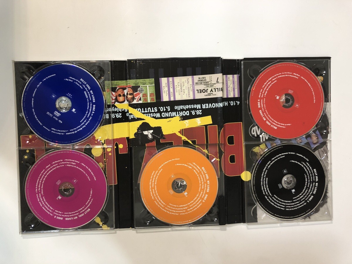 Billy Joel MY LIVES Box Set with 4 CD's & 1 DVD 2005 | eBay