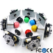 Arcade Clásico Competición 5 Pin 4 y 8 Vías Joystick Hágalo Usted Mismo Juego Arcade Kit Piezas
