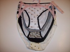 Chinese Laundry Girls 5 Panties Earthtones S 8-10 New