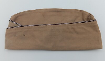 1948 Mid City Uniform Cap Co Khaki Garrison Cap Size 7