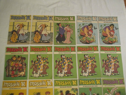 Mosaico DDR Fumetti Convoluzione 80er Anni 59 Pezzi - Bild 2 von 12