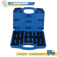16Pcs Locking Lug Nut Master Set Wheel Lock Key Removal Tool Kit Double Hex-Head