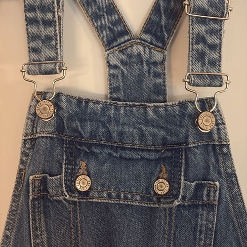 Zara Girls Kid's Denim Overalls Size 14/XL - Picture 5 of 8