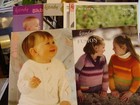 JOB LOT OF 13 KNITTING PATTERNS WENDY CHILDREN ADULT FUSION KNITIT THOROBRED