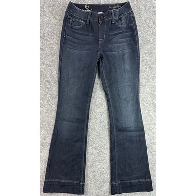 Hot in Hollywood Blue Los Feliz Flare Jeans sz XXS Petite (16046) AS IS