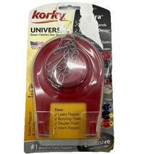 Korky 100BP Rubber Red Universal Ultra High Performance Toilet Flapper 2 in. 7