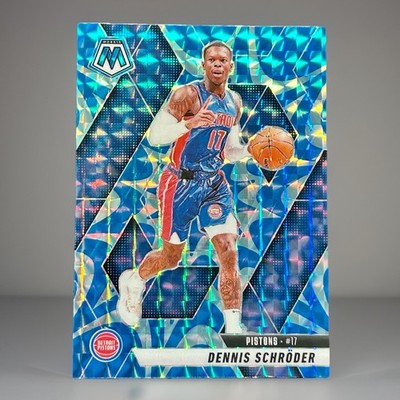 Dennis Schroder Blue Prizm 2024-25 Panini Mosaic #65 | eBay
