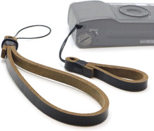 Genuine Leather Wrist Strap for Fujifilm X100VI, Ricoh GR III - Hand Strap  ...