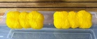 2 Vintage Fisher Price Little People YELLOW HAY BALES for 1995 FARM NICE!
