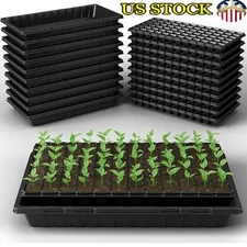 20PC 1020 Seed Starting Trays No Holes 72 Cell Seedling Starter Plugs Reusable