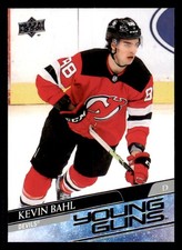 2020-21 Upper Deck #720 Kevin Bahl Young Guns RC