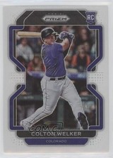 2022 Panini Prizm Tier II White Wave Prizm Colton Welker #151 0bt4