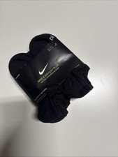 Nike Everyday Plus Cushion No Show Men's Socks - Black, 6 Pack Medium