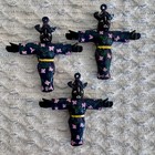 VOODOO DOLL Charms - 3 3 X3 Resin Plastic Crafting Jewelry Pendants NEW ORLEANS — photo 1