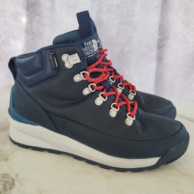North Face Back-To-Berkeley IV Navy Waterproof Boots Women's 8 Blue