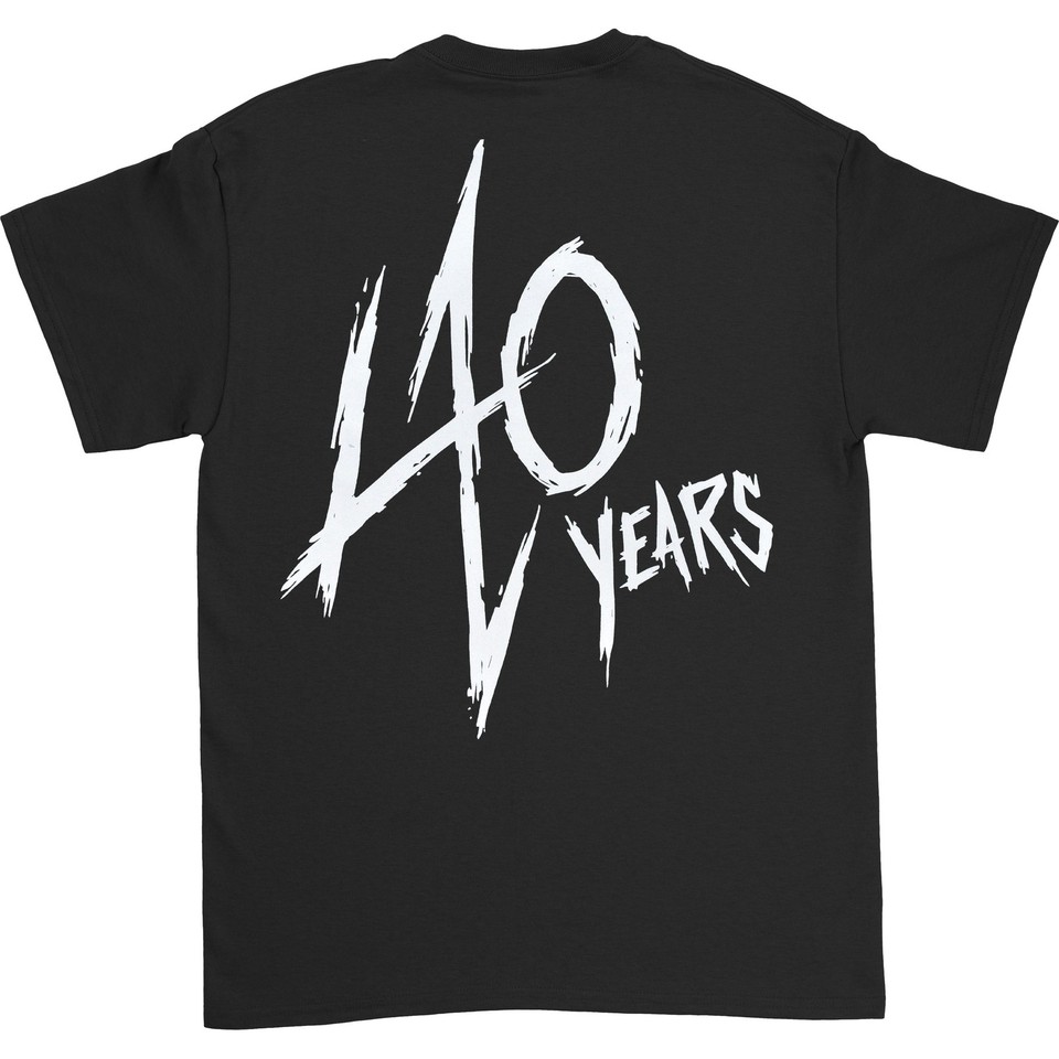 Metallica '40th Anniversary Garage' (Nero) T-Shirt - NUOVO E UFFICIALE Metallica '40th Anniversary Garage' (Nero) T-Shirt - NUOVO E UFFICIALE
