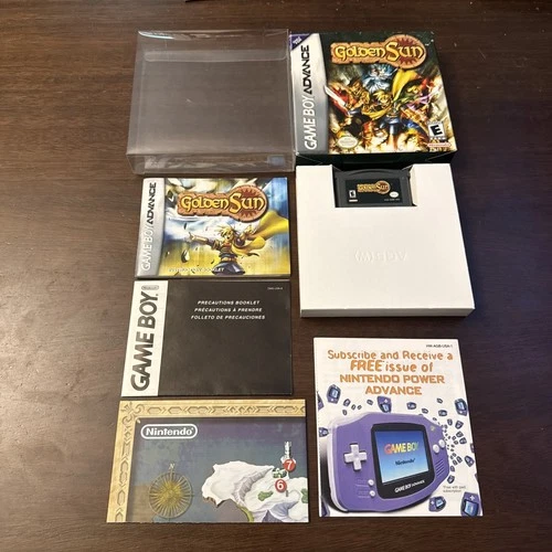 New ListingGolden Sun (Nintendo GameBoy Advance GBA) Complete - Tested - Authentic