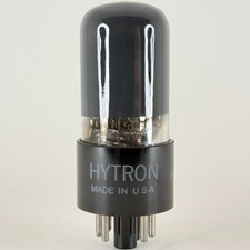 (1) Tested Strong Hytron 6K6GT Tube Date Code 52-35 Power Pentode Vacuum Tube