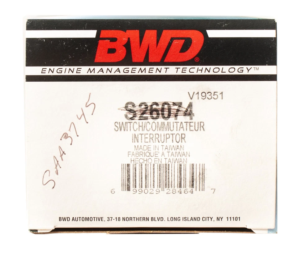 BWD Automotive Neutral Safety Switch Fits 98-05 Lincoln Navigator Part ID S26074 - Image 2 of 4