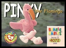 1999 Beanie Babies Series 2 Pinky the Flamingo #209