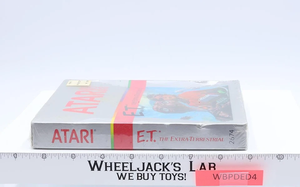 E.T. The Extra-Terrestrial Atari 2600 1982 NEW SEALED Video Game Cartridge - Image 3 of 4