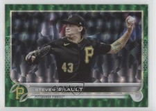 2022 Topps Series 1 Green Foil 145/499 Steven Brault #307 7ba