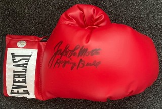 Jake La Motta Signed Glove "Raging Bull"