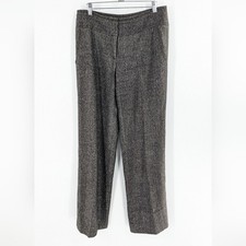 Talbots wool blend herringbone pants Size 8 work office