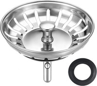 Universal Abflussstopfen 80 Mm - Waschbecken Sieb Und SiebköRbchen SpüLe - Abflu