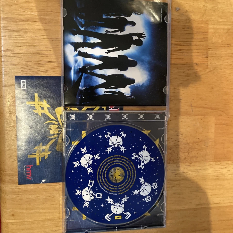 Iron Maiden The Final Frontier EU Import CD 2010 EMI Records Issue Foto 3 de 4