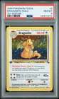 1999 POKEMON FOSSIL 1ST EDITION #4 DRAGONITE-HOLO PSA 8