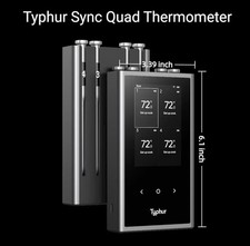 Typhur Sync Quad Gen2 Wireless WiFi Meat 4 Pr...