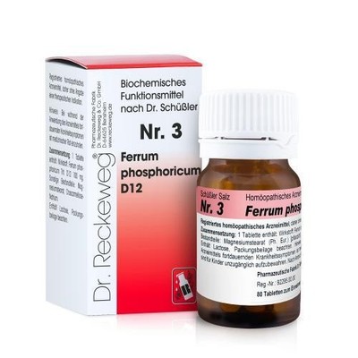BIOCHEMIE 3 Ferrum phosphoricum D 12 Tabletten 200 St PZN 3886872