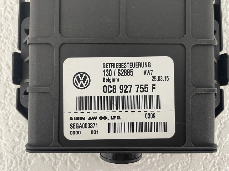 2015-2017 VW TOUAREG - TCU / TCM / Transmission Control Module 0C8927755F - Image 2 of 4