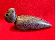 Vintage Stone Bird Pipe