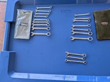 VTG Sears USA Metric &SAE Combination Ignition Wrench Set 43443 43441. Missing 4