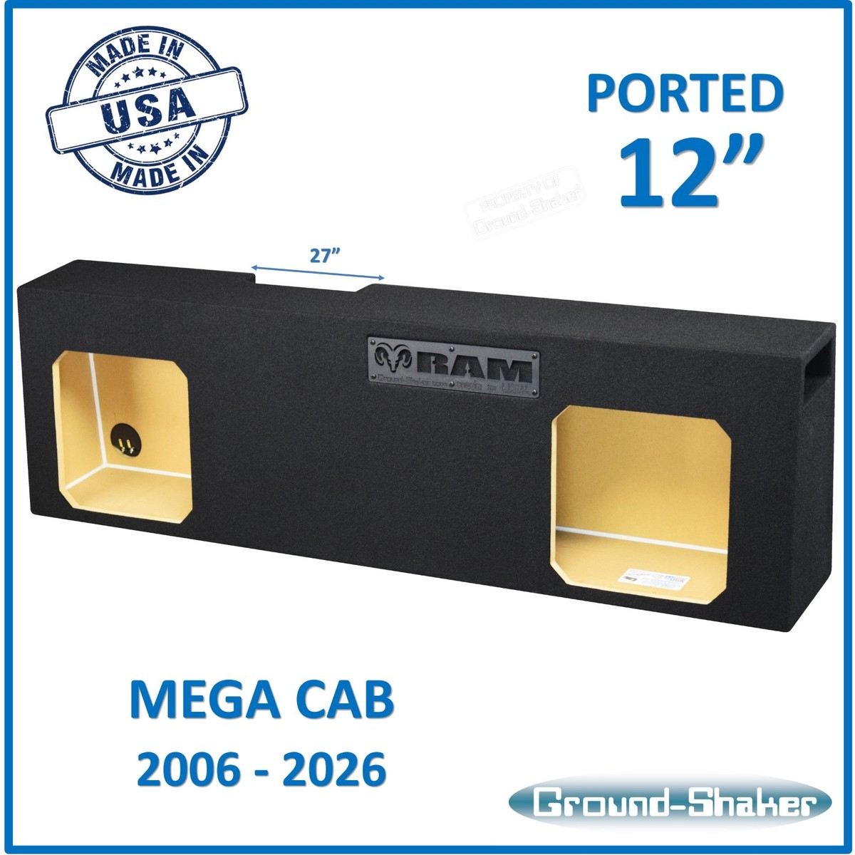 2006-2026 Dodge Ram Mega Cab Sub Box 12