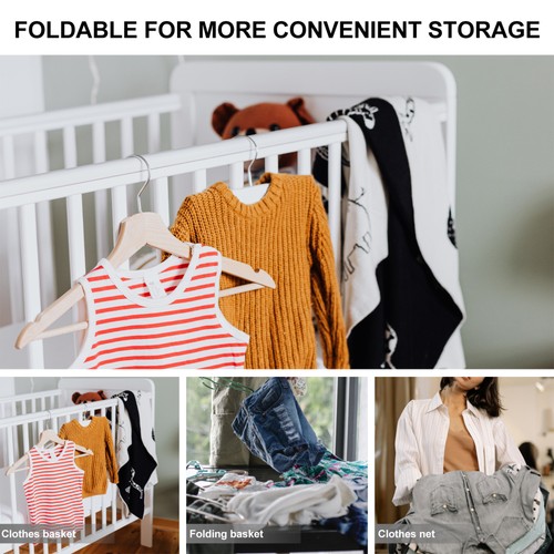 Mesh Clothes Drying Rack Hanging Dryer T-shirt Sweater Laundry Drying Net Rack - Picture 7 of 12