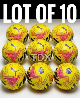 Bulk/Lot of 10 PUMA Orbita Ultimate Premier League 25/26 Match Ball   EPL Soccer