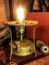 Upcycled Vintage Optimus Stove Lamp