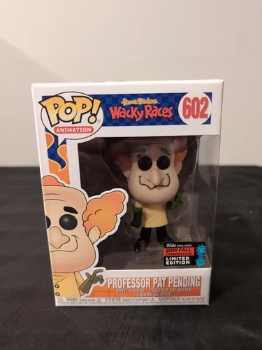 Funko Pop! Animation Wacky Races Professor Pat Pending #602 New York Comic Con