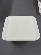 Vintage Plastic Decorative Qtip Q-tip container