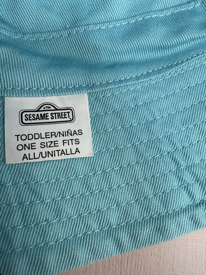 Sombrero estilo cubo calle sésamo vintage para niñas pequeñas Foto 3 de 3