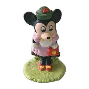 VTG Bisque Minnie Mouse Figurine Disney Collection 2.75"