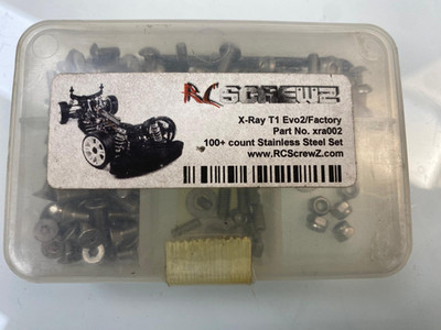 RCScrewZ Stainless Screw Kit xra002 for Team XRAY T1 EVO2 1/10th #300002 | PRO
