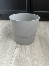 Ikea Plant Pot Grey medium- sized 