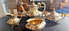 REED & BARTON STERLING SILVER   TEA   SET    NO MONOGRAMS