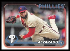 2024 Topps #356 José Alvarado Philadelphia Phillies Baseball Card